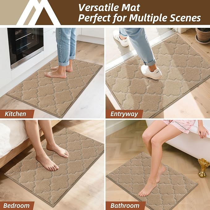 COSY HOMEER Kitchen Rugs 24"x36" Non-Slip Washable Kitchen Mats - Image 6
