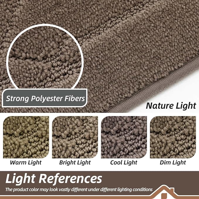 BEQHAUSE Dirt Trapper Door Mat 24" x 36", Doormat Non-Slip Entryway Rugs - Image 7