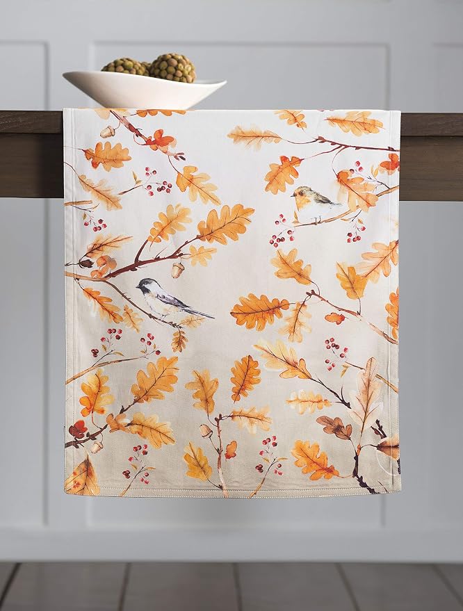 Maison d' Hermine Table Runner 100% Cotton 14.50" x 72" | Table Runners 72 - Image 9