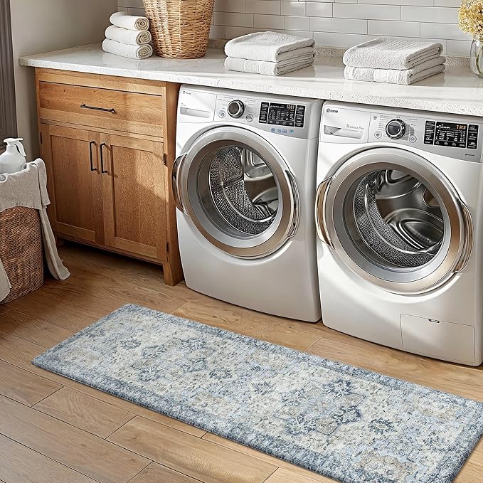 GENIMO Kitchen Mats for Floor 2PCs, Washable Anti Fatigue Mat for Cushioned - Image 7