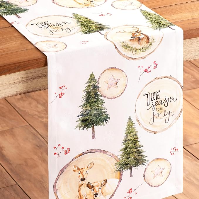 Maison d' Hermine Table Runner 100% Cotton 14.50" x 60" | Table Runners 60 - Image 9