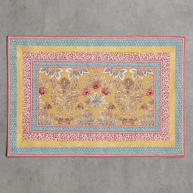 Maison d' Hermine Placemats Set of 4 Reusable 100% Cotton | Cloth Place Mats - Image 8