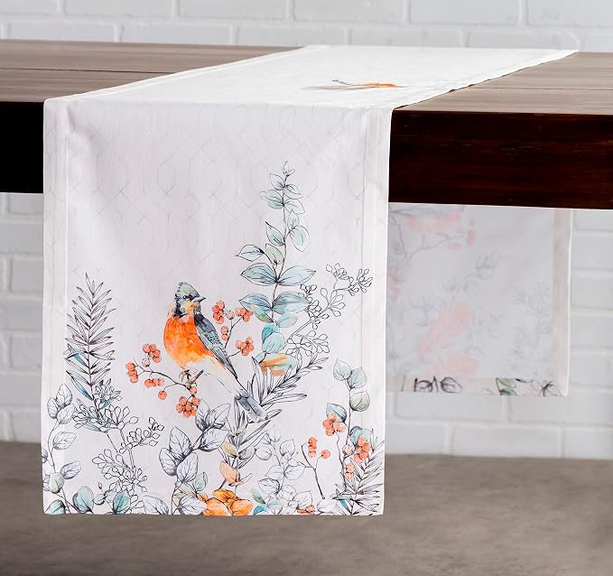 Maison d' Hermine Table Runner 100% Cotton 14.50" x 90" | Table Runners 90 - Image 7