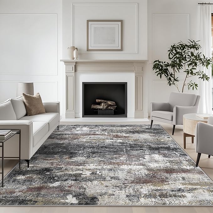 BEIMO Area Rugs 9x12 for Living Room Bedroom, Large Modern Abstract Machine by BEIMO