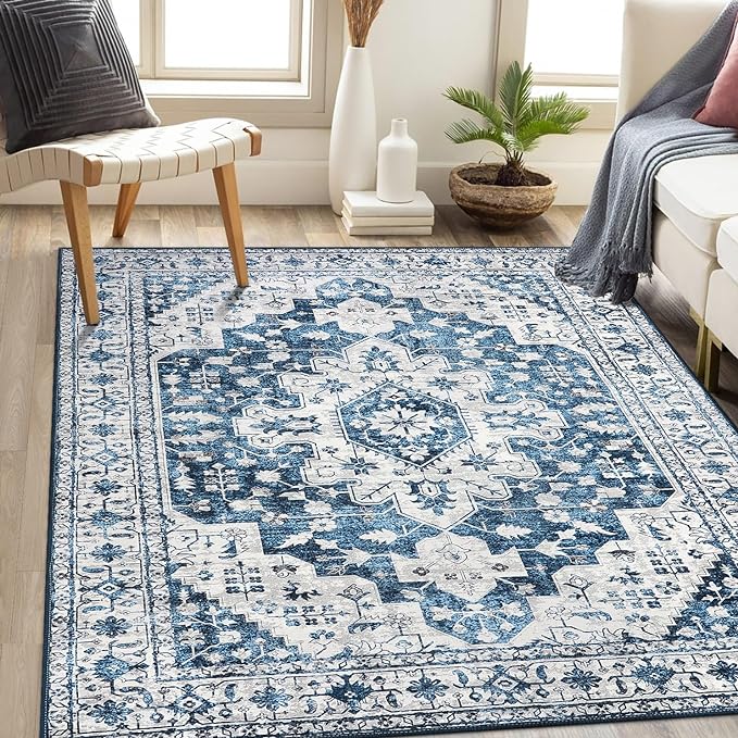 Moynesa Ultra-Thin Vintage 8x10 Area Rugs by Moynesa