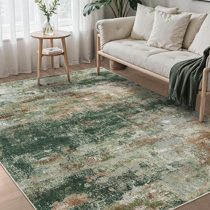 BEIMO Area Rugs 5x7 for Living Room Bedroom, Modern Abstract Machine Washable by BEIMO