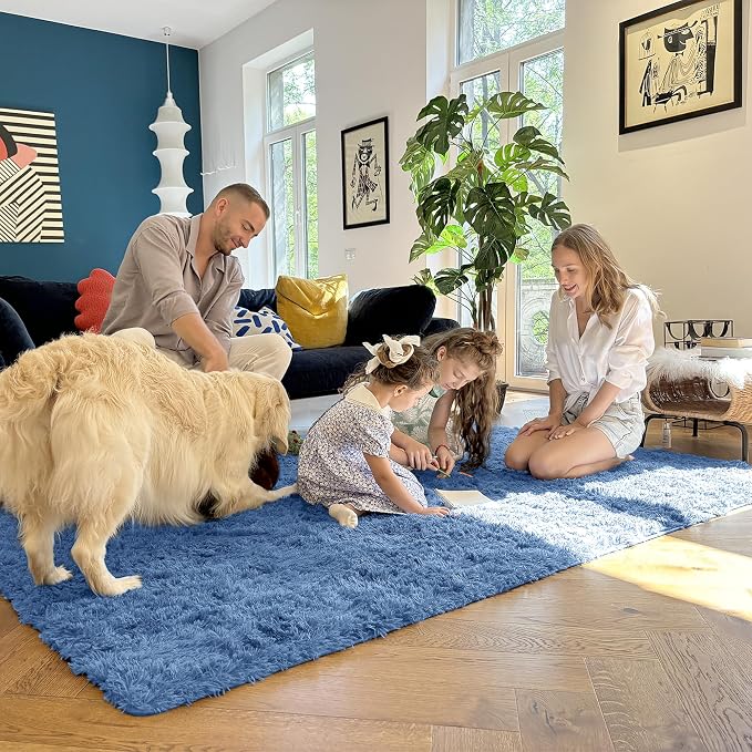 OLANLY 8x10 Machine Washable Large Area Rugs - Image 5
