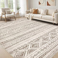 cotiled 9x12 Area Rugs Living Room Rug: Washable Boho Rugs by COTILED