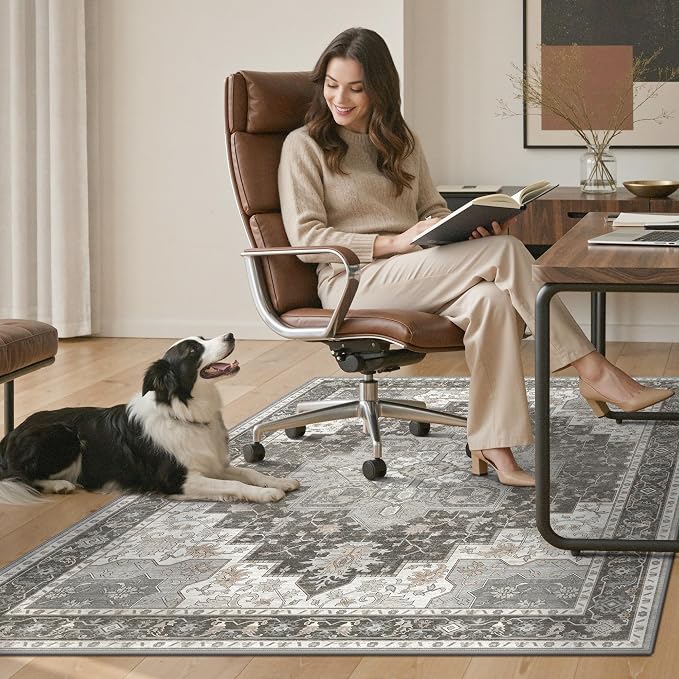 48"x72" Office Chair Mat for Hardwood Tile Floor, Under Desk Carpet Protector - Image 7