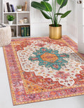 Moynesa Ultra-Thin Washable Vintage Area Rug by Moynesa