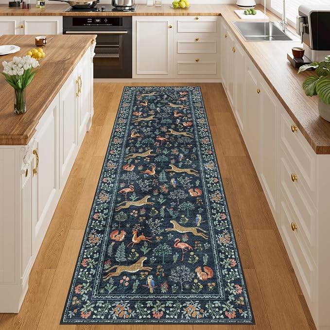 DUKINO 2x6 Rug for Hallway, Washable Kitchen Runner Rug - Image 5