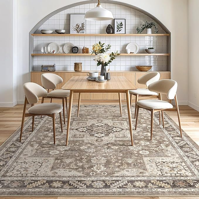Vintage Living Room Area Rug 10x14 - Image 8