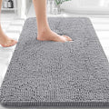 OLANLY Bathroom Rugs 36x24, Extra Soft Absorbent Chenille Bath Rugs, Rubber by OLANLY