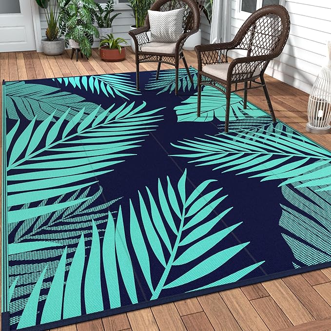 GENIMO Outdoor Rug 10' x 14' Waterproof by GENIMO