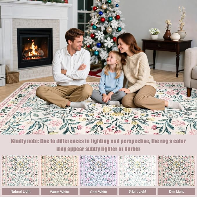 Runner Rug for Entryway: 2.6x10 Kitchen Rugs Non Slip Washable Ultra-Thin Soft - Image 9