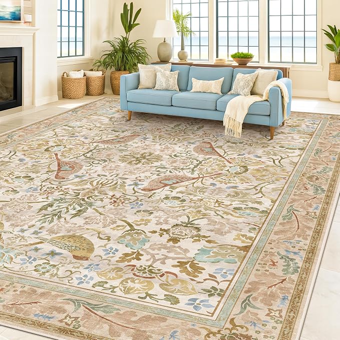 Washable Living Room Rug 8x10 - Image 6