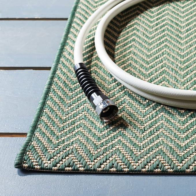 SAFAVIEH Outdoor Area Rug 9x12 - Image 3