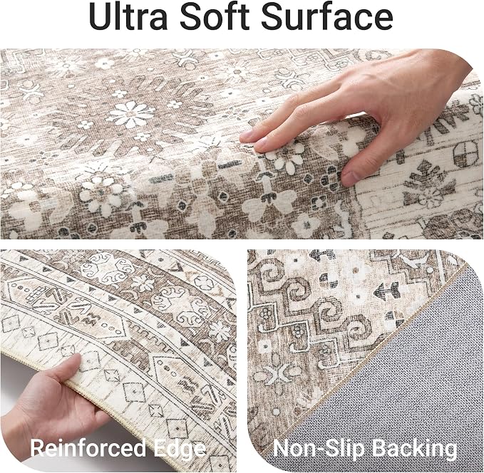 2'6" x 10'Non Slip Runner Rugs - Image 3