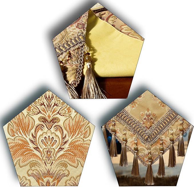 Luxury Velvet Gold Table Runner 158 Inches Long - Image 6