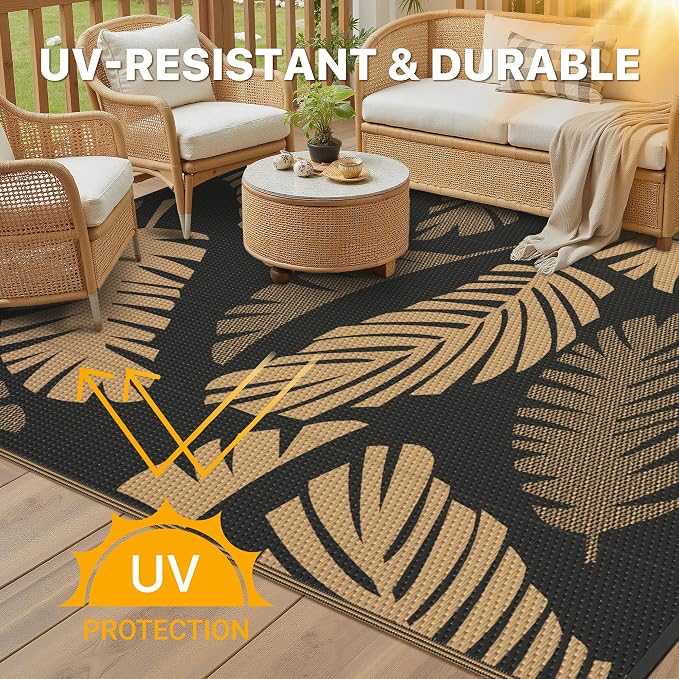 GENIMO Waterproof Outdoor Rug 8' x 10' - Image 4