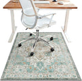 48"x72" Office Chair Mat for Hardwood Tile Floor, Under Desk Carpet Protector by BESBLEE