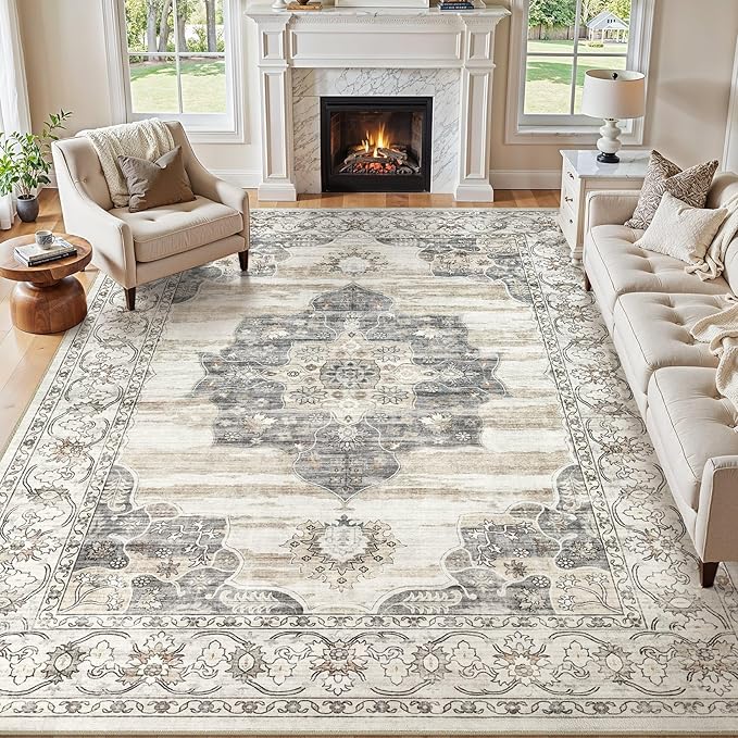 5x7 Washable Area Rug - Image 5
