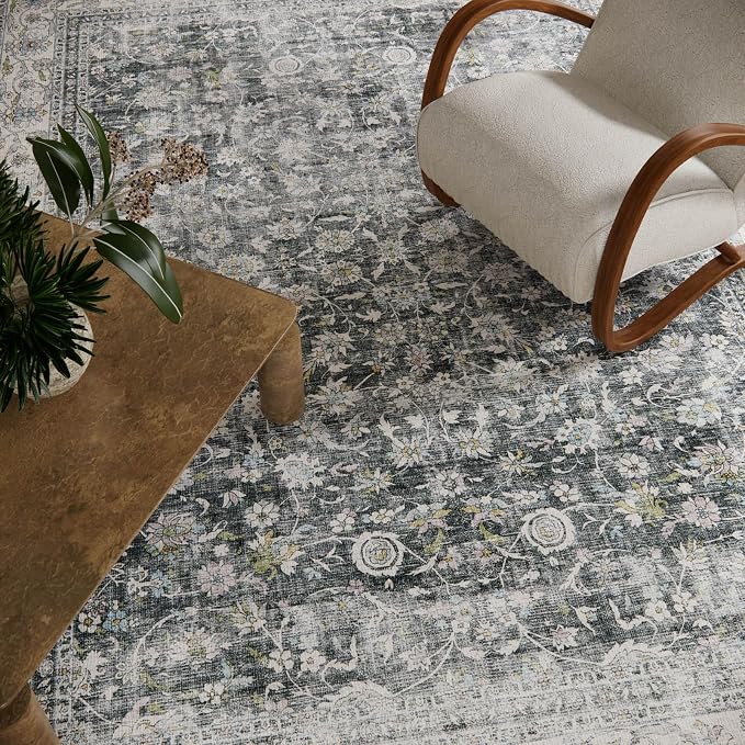 Runner Rug Washable Kitchen Runner: 2'6"x8' Hallway Runner Rugs Stain Resistant - Image 4