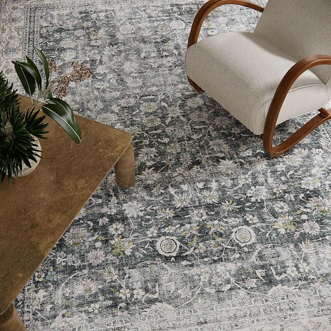 Runner Rug Washable Kitchen Runner: 2'x10' Hallway Runner Rugs Stain Resistant - Image 3