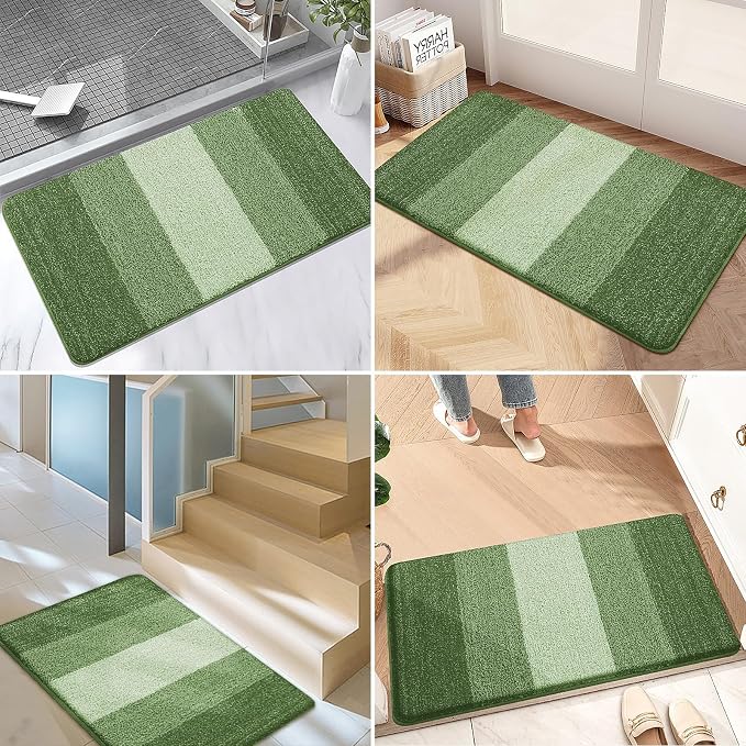Kitinjoy Indoor Outdoor Door Mat, 47x24 Non-Slip Absorbent Dirt Trapper - Image 6