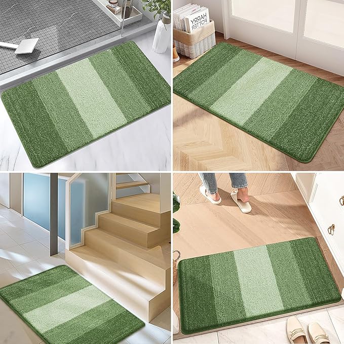 Kitinjoy Indoor Outdoor Door Mat, 54x24 Non-Slip Absorbent Dirt Trapper - Image 6