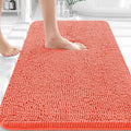OLANLY Bathroom Rugs 32x20, Extra Soft Absorbent Chenille Bath Rugs, Rubber by OLANLY