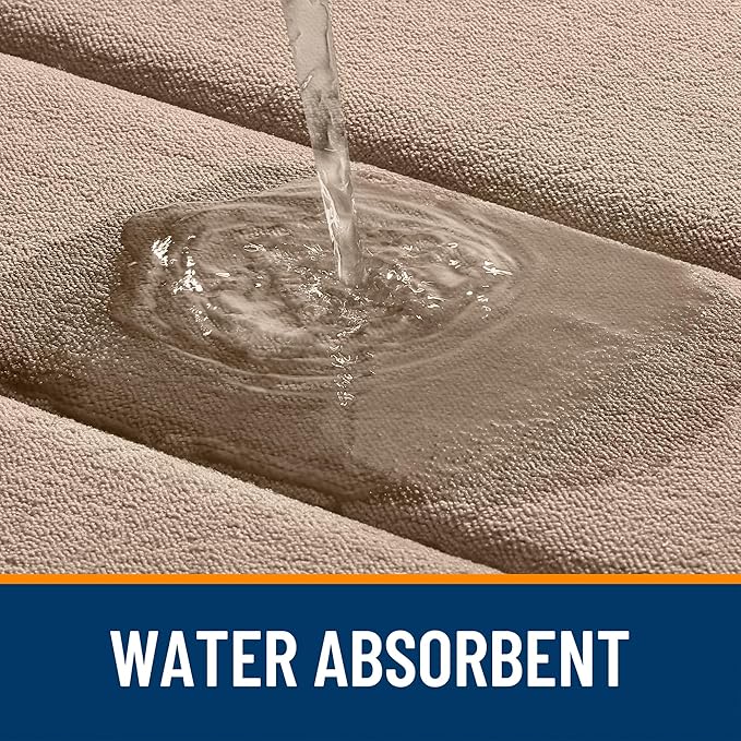 OLANLY Memory Foam Long Bathroom Rugs Runner 47x24, Super Soft Absorbent Bath - Image 4