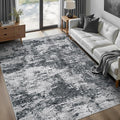 pmtsns Area Rugs 6x9 for Living Room: Washable Rug Modern Abstract Neutral Soft by pmtsns