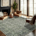 CHAMPLANT Washable Area Rug 10'x14' Boho Design Non-Shedding Easy Care Ideal by CHAMPLANT