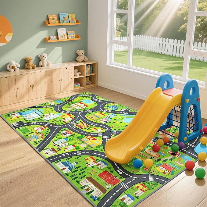 Community Kids Car Play Rug - Image 4