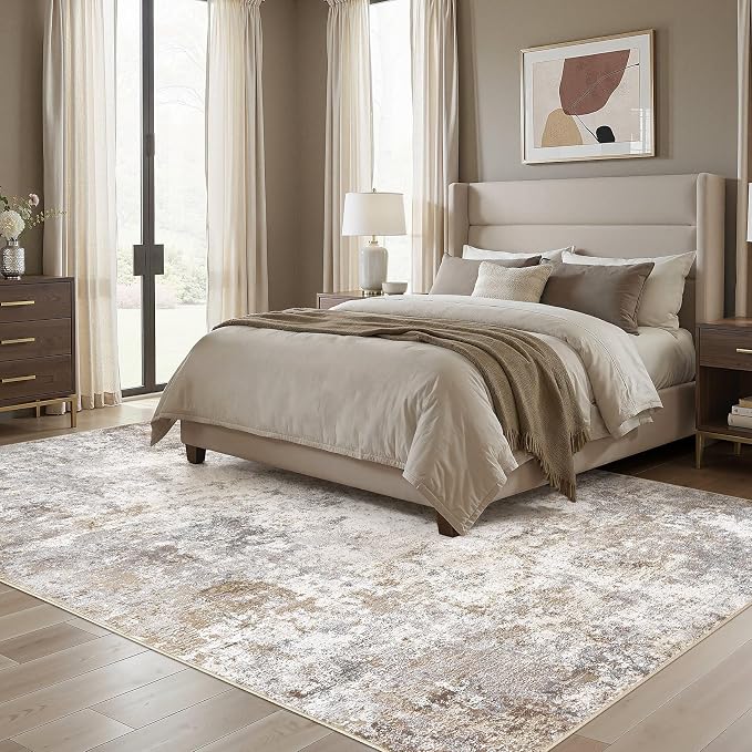 UERMEI 8x11 Area Rug Living Room Rugs Thickened - Image 5