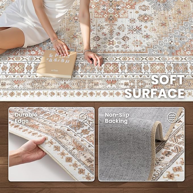 zesthome 2x4 Washable Rug Runner - Image 7