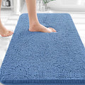 OLANLY Bathroom Rugs 30x18, Extra Soft Absorbent Chenille Bath Rugs, Rubber by OLANLY