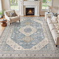 9x12 Washable Area Rug, Large Rugs by JessibouAreaRug