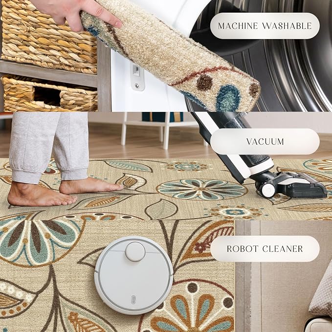 Maples Rugs Reggie Floral Area Rug - Image 8