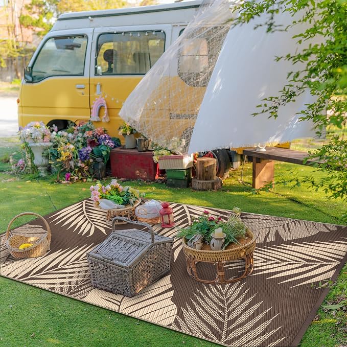 GENIMO Outdoor Rug 4' x 6' Waterproof - Image 3