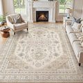 9x12 Washable Area Rug, Large Rugs by JessibouAreaRug