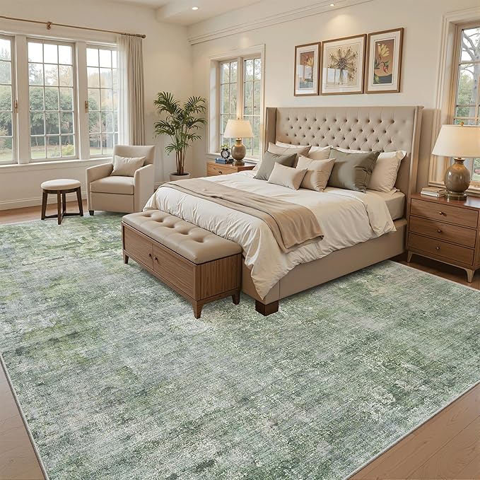 Soalmost Washable Area Rug 8x12, Large Soft Rugs - Image 3