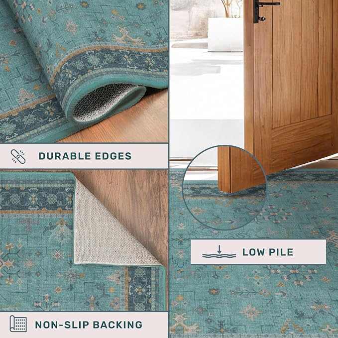Hazo Haus Boho 3x20 Extra Long Hallway Runner Rug - Image 5