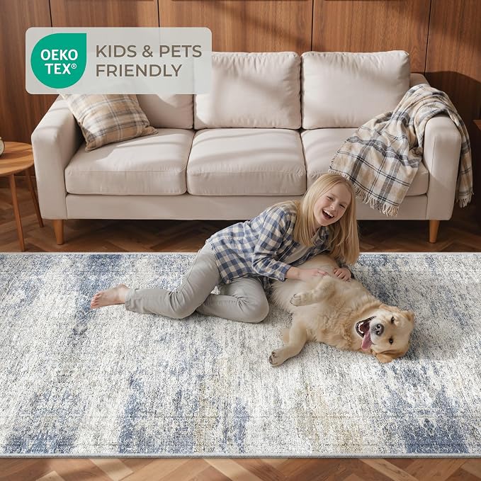 2x7 Runner Rug Non Slip, Thin Entryway Washable Rug - Image 9