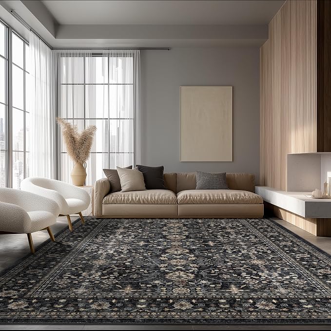 Ruaruarug Washable Area Rug 10x14 by Ruaruarug