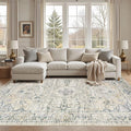 cotiled 10x14 Area Rug Machine Washable Vintage Carpet by COTILED