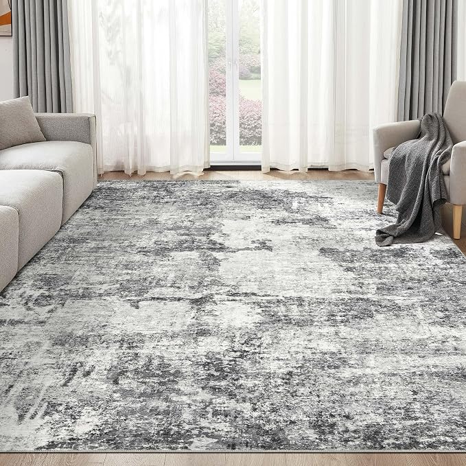 DMOYEST 10x14 Area Rug for Living Room, Washable & Non Slip Large Indoor Carpet - Image 9
