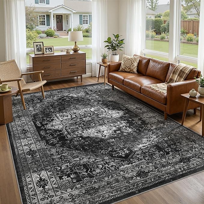 UERMEI 10x12 Area Rug Living Room Rugs - Image 5