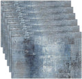 Emvency Farmhouse Placemats Set of 6, 12x18 Inch by Emvency
